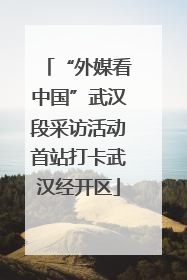 “外媒看中国”武汉段采访活动首站打卡武汉经开区