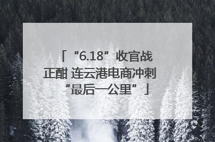 “6.18”收官战正酣 连云港电商冲刺“最后一公里”