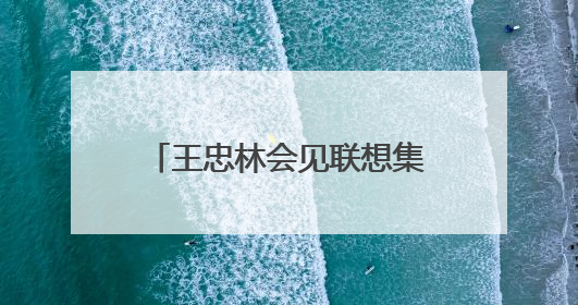 王忠林会见联想集团董事长兼首席执行官杨元庆 深化战略合作 打造世界级光电子信息产业集群