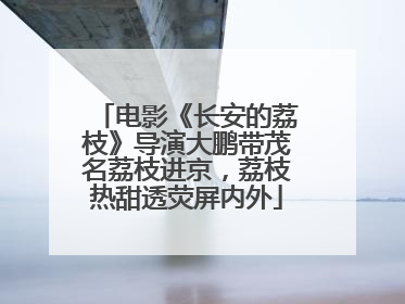 电影《长安的荔枝》导演大鹏带茂名荔枝进京，荔枝热甜透荧屏内外