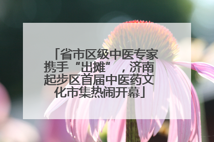 省市区级中医专家携手“出摊”，济南起步区首届中医药文化市集热闹开幕