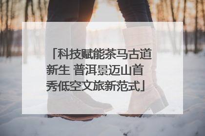 科技赋能茶马古道新生 普洱景迈山首秀低空文旅新范式