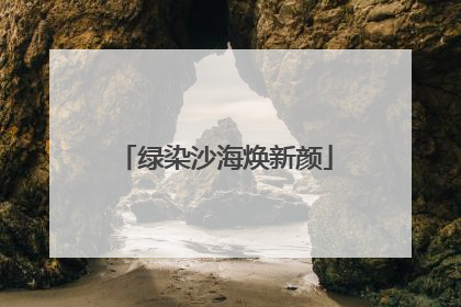 绿染沙海焕新颜
