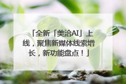 全新「美洽AI」上线，聚焦新媒体线索增长，新功能盘点！