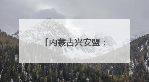 内蒙古兴安盟：“阳光银行”点亮乡村振兴路