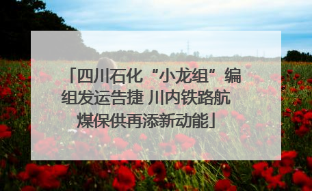 四川石化“小龙组”编组发运告捷 川内铁路航煤保供再添新动能