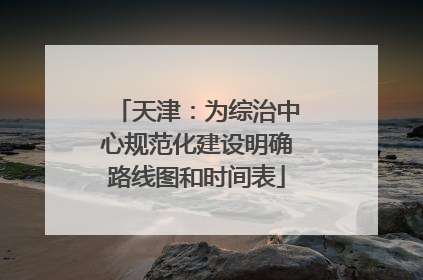 天津：为综治中心规范化建设明确路线图和时间表