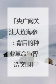 央广网关注大连海参：背后的种业革命与智造突围