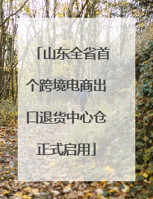 山东全省首个跨境电商出口退货中心仓正式启用