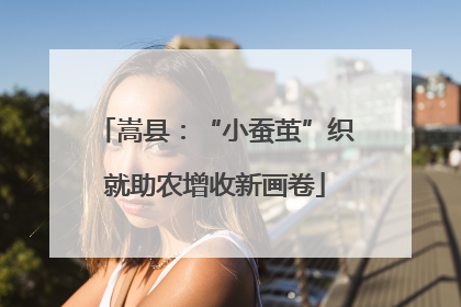 嵩县：“小蚕茧”织就助农增收新画卷