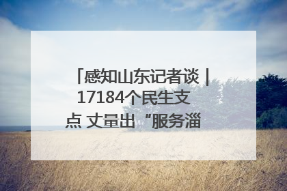 感知山东记者谈｜17184个民生支点 丈量出“服务淄博”的文明温度