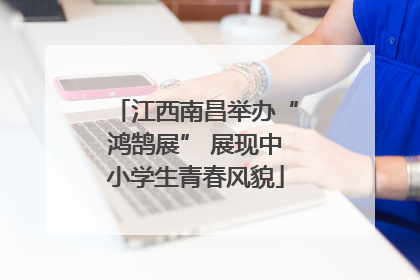 江西南昌举办“鸿鹄展” 展现中小学生青春风貌