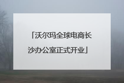 沃尔玛全球电商长沙办公室正式开业