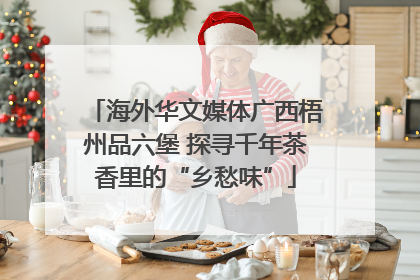 海外华文媒体广西梧州品六堡 探寻千年茶香里的“乡愁味”