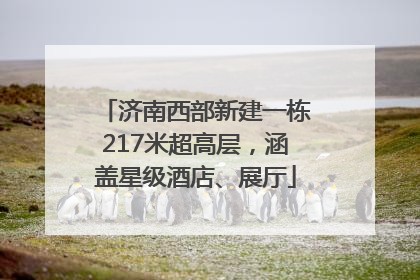 济南西部新建一栋217米超高层，涵盖星级酒店、展厅