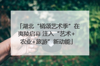 湖北“橘颂艺术季”在夷陵启幕 注入“艺术+农业+旅游”新动能