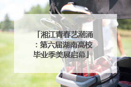 湘江青春艺潮涌：第六届湖南高校毕业季美展启幕