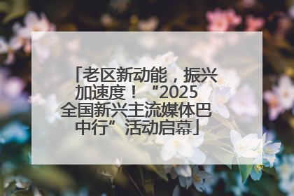 老区新动能，振兴加速度！“2025全国新兴主流媒体巴中行”活动启幕