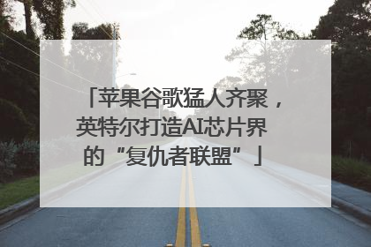 苹果谷歌猛人齐聚，英特尔打造AI芯片界的“复仇者联盟”