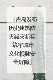 青岛发布历史建筑防灾减灾新标 筑牢城市文化根脉安全屏障