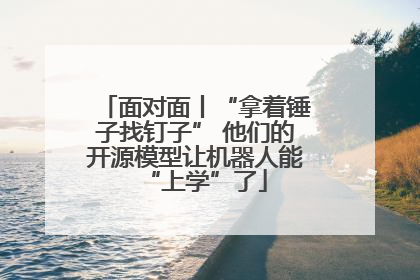 面对面丨“拿着锤子找钉子” 他们的开源模型让机器人能“上学”了