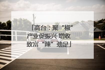 高台：聚“椒”产业促振兴 增收致富“辣”劲足