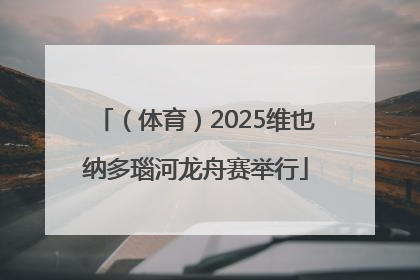 （体育）2025维也纳多瑙河龙舟赛举行