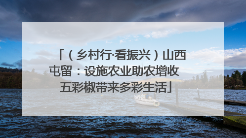 （乡村行·看振兴）山西屯留：设施农业助农增收 五彩椒带来多彩生活
