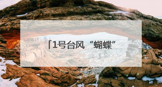1号台风“蝴蝶”正式生成！杭州接下来的天气很复杂