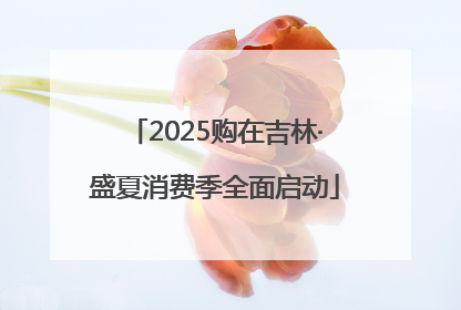 2025购在吉林·盛夏消费季全面启动