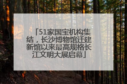 51家国宝机构集结，长沙博物馆迁建新馆以来最高规格长江文明大展启幕