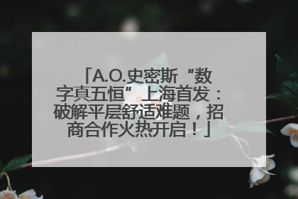 A.O.史密斯“数字真五恒”上海首发：破解平层舒适难题，招商合作火热开启！